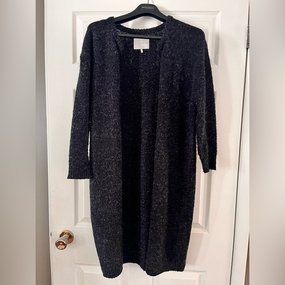 Oak + Fort Long Cardigan - Picture 3 of 7